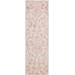 Nourison Jubilant JUB09 White and Pink 7' Runner Low-pile Hallway Rug - Nourison JUB09