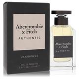 Abercrombie & Fitch Authentic For Men By Abercrombie & Fitch Eau De Toilette Spray 3.4 Oz