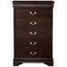 Alcott Hill® Daleyza 5 Drawer 31.25" W Chest Wood in Brown | 48.25 H x 31.25 W x 15.75 D in | Wayfair 5950E5AABE094B7CBC93D55241E188E0