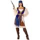 ATOSA Pirat 61539 Kostüm Piratenfrau XXL Blau-Karneval, Damen
