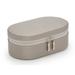 Red Barrel Studio® Zip Jewelry Box Faux Leather in Gray | 2.75 H x 4.5 W x 4.5 D in | Wayfair 7D325EB3CDDF4112ACED16A0276B6135