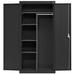 Sandusky Cabinets Series 72" H x 36" W x 18" D 2 Door Storage Cabinet Steel in Brown | 72 H x 36 W x 18 D in | Wayfair EACR361872-07