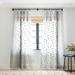 East Urban Home Little Arrow Design Co Cross On White 1pc Sheer Window Curtain Panel Polyester | 84 H in | Wayfair BC6BD53B25324514A793C7873FA76027