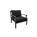 Madison Ave. Club Chair in Onyx - TK Classics Ki062B-Cc-Black