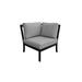 Madison Ave. Corner Sofa in Slate - TK Classics Ki062B-Cs-Grey