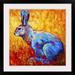 August Grove® Jackrabbit by Anke Painting Print on Wrapped Canvas Canvas/Paper | 31" H x 31" W x 1" D | Wayfair F048371FB1B94CE5B8A26F2C02B2A28B