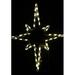 Lori's Lighted D'Lites Hanging Small Nativity Star Christmas Holiday Lighted Display Metal in White | 33 H x 25 W in | Wayfair 603-NSS