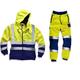 StandSafe Men's Hi Vis High Visibility Tracksuit Yellow/Navy XXX-Large