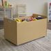Harriet Bee Sperry Toy Box Wood/MDF in Brown | 16.14 H x 27.17 W x 15.75 D in | Wayfair 90998267B79F43678E040AB5DD597DB2