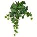 Vickerman 605158 - 18" Green Ivy Hanging Bush (FZ190118) Home Office Picks and Sprays