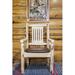 Loon Peak® Montana Collection Lodge Pole Pine Side Chair Wood in White | 38 H x 19 W x 18 D in | Wayfair D3AE9BB48CAF413F9F84DF895BF47D29