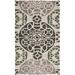 White 30 x 0.63 in Indoor Area Rug - Dakota Fields Eaton Geometric Handmade Tufted Wool Ivory Area Rug Wool | 30 W x 0.63 D in | Wayfair