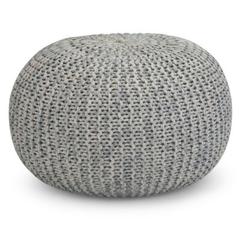 Dakota Fields 20.1" Wide Round Pouf Ottoman | 14 H x 20.1 W x 20.1 D in | Wayfair 5C6C3AAAB65148938FD7E2BFC5FD8427