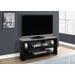 Tv Stand / 42 Inch / Console / Media Entertainment Center / Storage Shelves / Living Room / Bedroom / Laminate / Black / Grey / Contemporary / Modern - Monarch Specialties I 2564