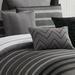 Williston Forge Ashbury Comforter Set Polyester/Polyfill/Microfiber in Black/Gray | Queen Comforter + 9 Additional Pieces | Wayfair