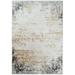White 24 x 0.16 in Area Rug - Williston Forge Bannock Power Loom Gray/Taupe Rug Viscose | 24 W x 0.16 D in | Wayfair