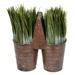 Vickerman 608999 - 10" Potted Grass (FG190810) Home Office Bushes