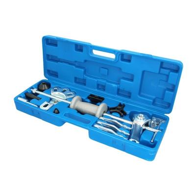 Brilliant Tools Radnaben-Abzieher mit Gleithammer, geschmiedet, 12-tlg. Abzieher, Radnabe,Montagewerkzeugsatz, Radnabe/Radlager BT671350 Image