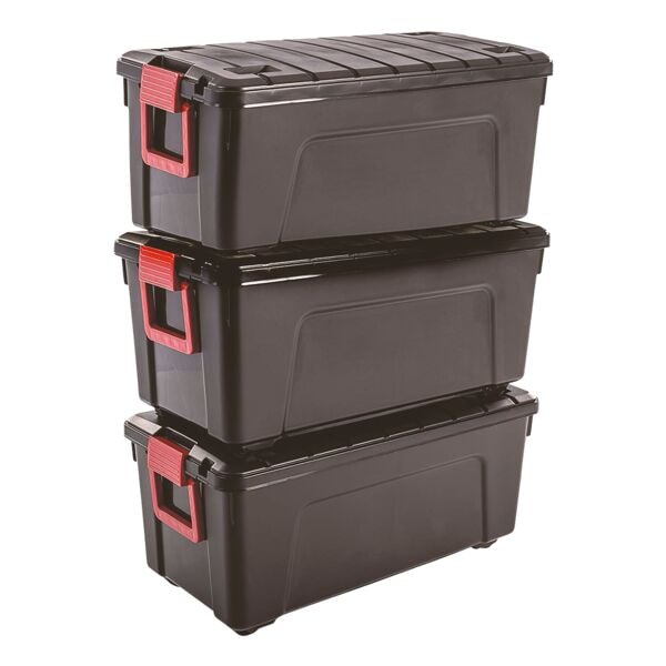 IRIS S.A. 3er-Set Multi Boxen »SIA-75 SET OF 3« schwarz, 39.5x3.55x78 cm Image