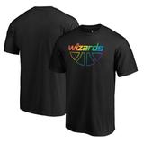 Men's Fanatics Branded Black Washington Wizards Team Pride Wordmark T-Shirt