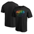 Unisex Fanatics Branded Black Las Vegas Aces Team Pride Wordmark T-Shirt