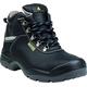 Delta Plus Sault 2 S3 Black Leather Mens Wide Fitting Steel Toe Cap Safety Boots (8 UK)