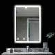 Illuminated LED Bathroom Mirror with 3 Color Modes, 600 X 800mm Wall Mounted LED Mirrors Light with Dimmable Touch Control Switch, Anti-fog, Magnetic Magnify Mirror Ip44 Waterproof