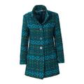 Desigual Women's Abrig_LOREIN Wool Coat, Jungle Bug, EU 38