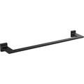 Delta Pivotal 24 in. Wall Mount Towel Bar Bath Hardware Accessory Metal in Black | 1.93 H x 3.62 D in | Wayfair 79924-BL