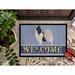 East Urban Home Papillon Welcome Non-Slip Outdoor Door Mat Synthetics | Rectangle 18" x 27" | Wayfair 9E003529EE204E8696BD4C98679BC05E