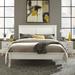 Grain Wood Furniture Greenport Solid Wood Platform Bed Metal in White | 49.75 H x 60 W x 80.25 D in | Wayfair GP0203