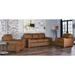 Westland and Birch Blanca 3 Piece Leather Living Room Set Genuine Leather in Brown | 36 H x 86 W x 41 D in | Wayfair Living Room Sets Blanca-SCC-L8