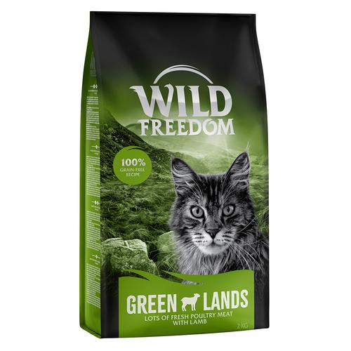 2kg Green Lands Lamm Wild Freedom getreidefreies Katzenfutter trocken