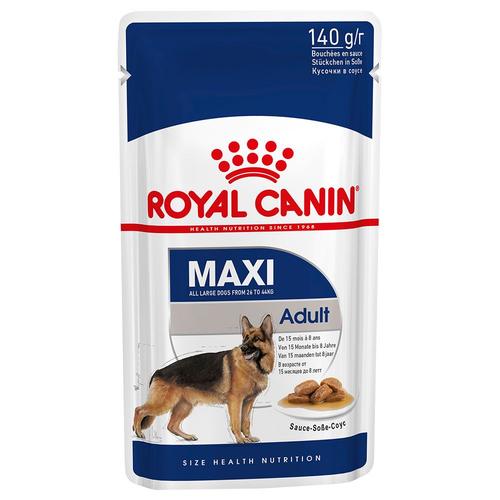 40 x 140g Maxi Adult in Soße Royal Canin Hundefutter nass