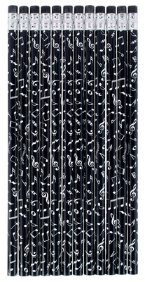 agifty Pencil Black Set Of 12