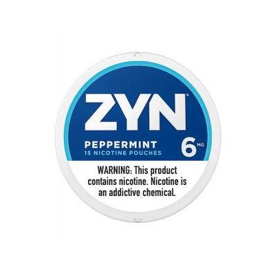 Zyn Nicotine Pouches Peppermint