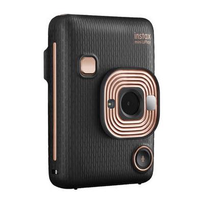 FUJIFILM INSTAX Mini LiPlay Hybrid Instant Camera (Elegant Black) 16631813