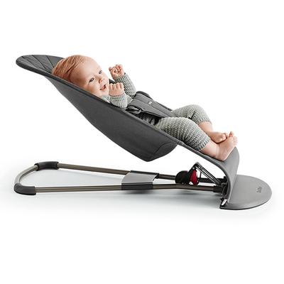 BabyBjrn Bouncer Bliss, Dark Gray Frame Mesh Pearly Pink