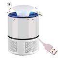 Mosquito Killer, Mosquito Killer Insect Killer USB Powered Silent Operation, No Radiation, Non-Toxic, Suitable for Family Outdoors (Color : White)