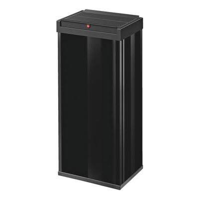Hailo Mülleimer »Big Box Swing XL« Stahlblech 52 Liter schwarz, 33.9x76.3x26 cm