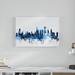 Wrought Studio™ Chicago Illinois Skyline II by Michael Tompsett - Wrapped Canvas Graphic Art Print Metal | 22 H x 32 W x 2 D in | Wayfair