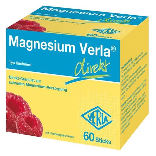 Magnesium Verla direkt Himbeere Granulat 60 St