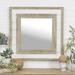 Gracie Oaks Chilton Wood Distressed Accent Mirror Wood in White | 36 H x 30 W x 0.75 D in | Wayfair 92D4ABDB1C7B49139334D9C41EDDC62E