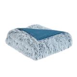 "Intelligent Design Emma 50""W x 60""L Shaggy Faux Fur Throw - Olliix ID50-1604"