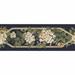 Astoria Grand Cothern Floral 15' L x 7" W Wallpaper Border Vinyl in Green/White/Black | 7 W in | Wayfair 0F84399731804E6492CBDE306D06EF2C