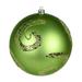 Vickerman 596852 - 4.75" Celadon Matte Sequin Ball Christmas Tree Ornament (4 pack) (N191754D)