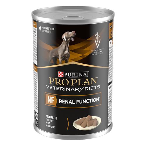 3 x 400 g PURINA PRO PLAN Veterinary Diets Canine Mousse NF Renal Hundenassfutter