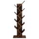 VASAGLE Tree Bookshelf, 8-Tier Floor Standing Bookcase, with Wooden Shelves for Living Room, Home Office, Rustic Brown LBC11BX