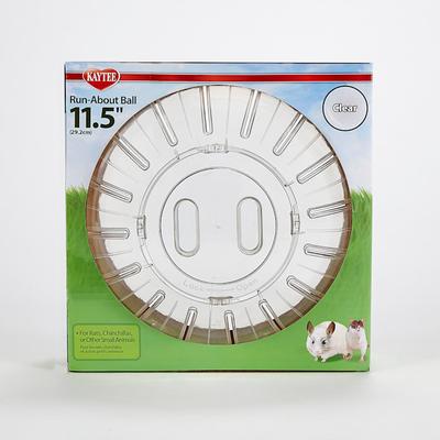 Kaytee Clear Giant Run-About Exercise Ball for Small Animals, 11.5"