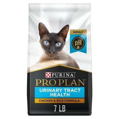 Purina Pro Plan Urinary Tract Chicken and Rice Formula Cat Food, 7 lbs.